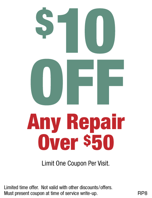 $10 OFF Any Repair Over $50