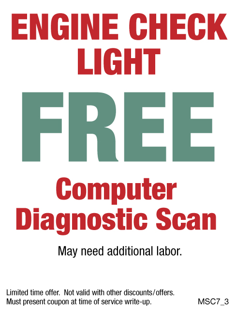 FREE Engine Check Light Scan