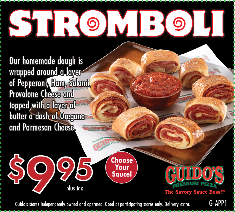 $9.95 Stromboli