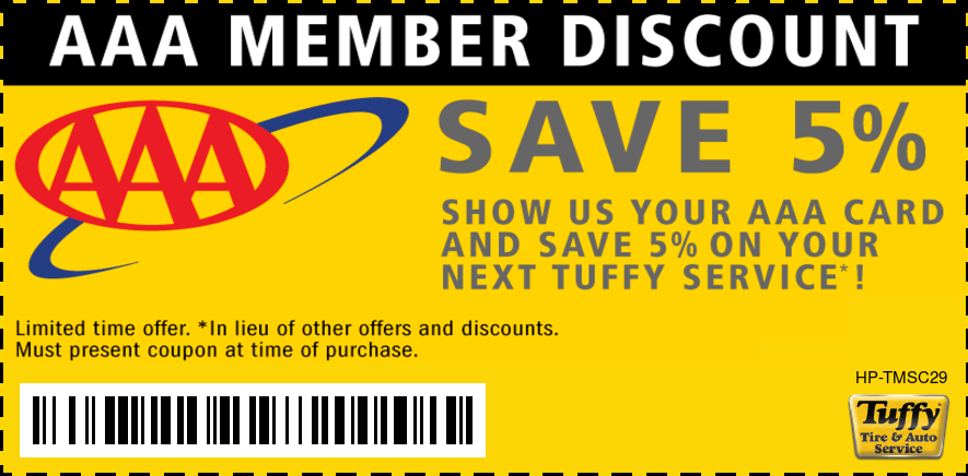 Save 5% With AAA Membership