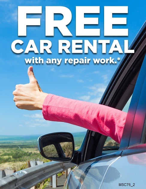 Car rental coupon size
