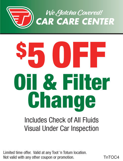 $5 Off an Oil change