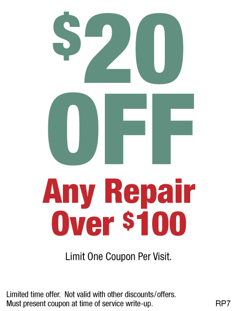 $20 OFF Any Repair Over $100