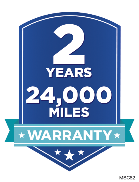 2 Year/24k Mile warranty