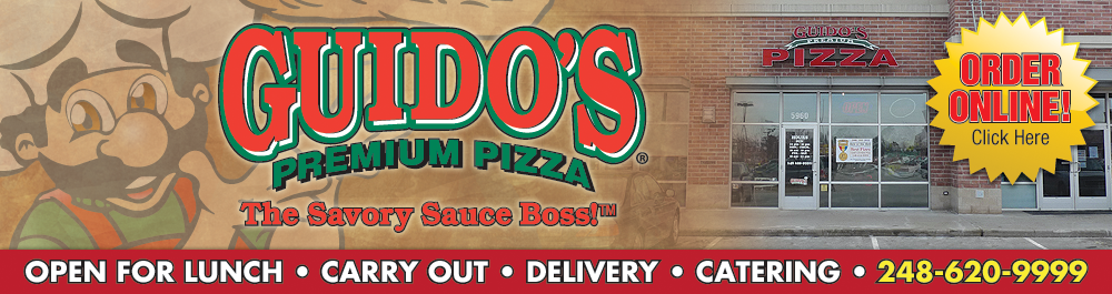 Guido's Premium Pizza, Pasta, Subs, Salads & Bread Clarkston, MI 
