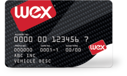 We accept WEX Card WEX Card Logo