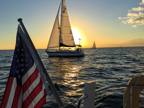 Private sailing charter in Miami 