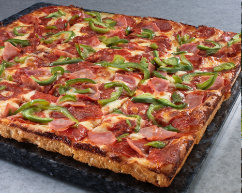 Famous Detroit Style Big "G" Deep Dish Famous Detroit Style Big "G" Deep Dish