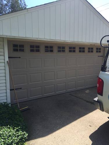 New Garage Door New Garage Door