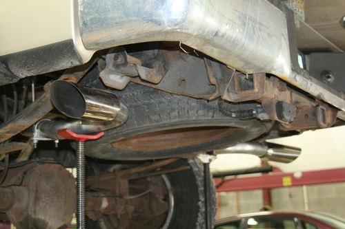 Custom Exhaust at Severe Auto Service Custom Exhaust at Severe Auto Service