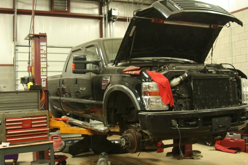 Custom Exhaust at Severe Auto Service Severe Auto Service