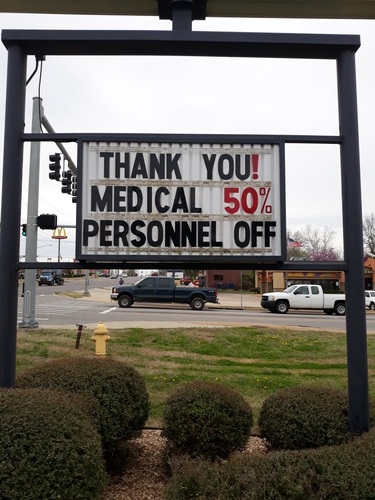 Thank you medical personnel Thank you medical personnel