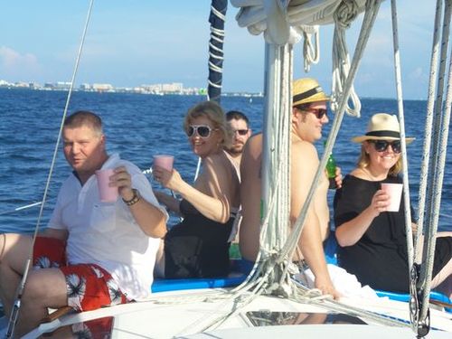 sailboat ride in Miami 