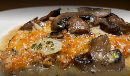 Mushroom dish from Vic's Casual Dining Southgate MI 