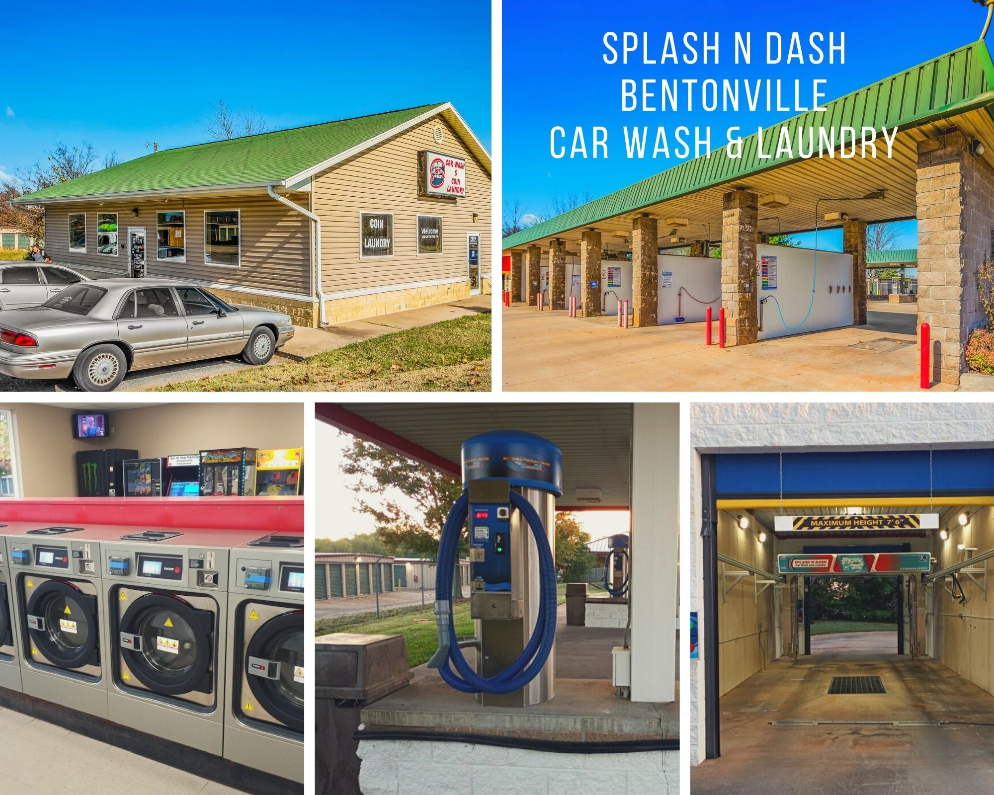 Splash N Dash Car Wash And Laundry Bentonville Arkansas Car Wash