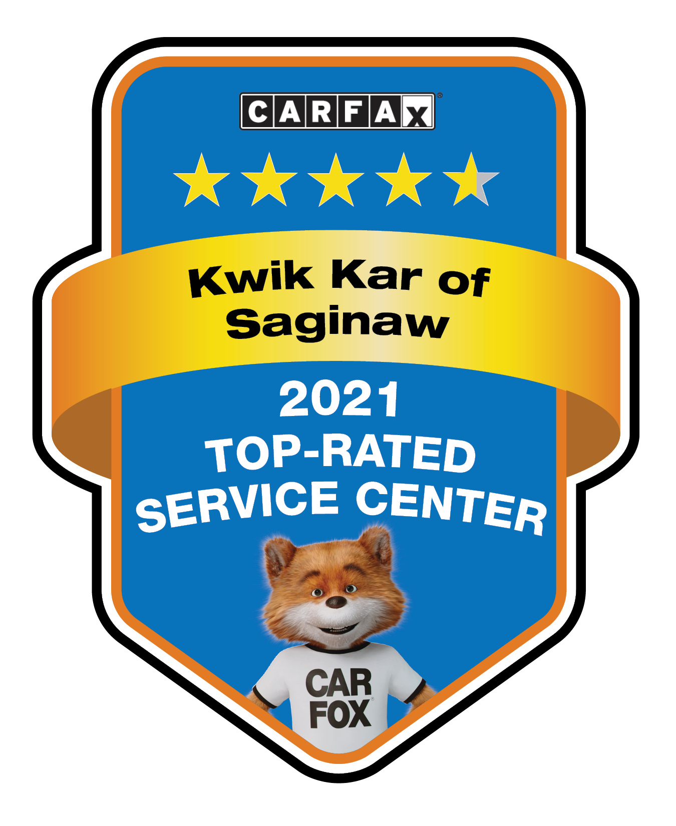 CarFax Top Rated Shop 2021