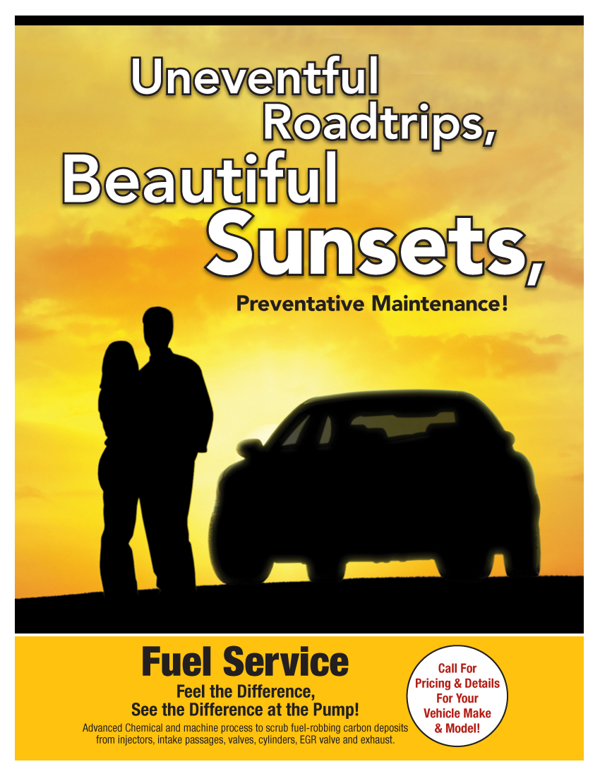 Fuel System Service (Call Shop For Details)