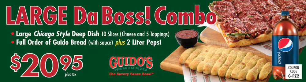 Guido's Premium Pizza Services Metro Detroit and Sault Ste